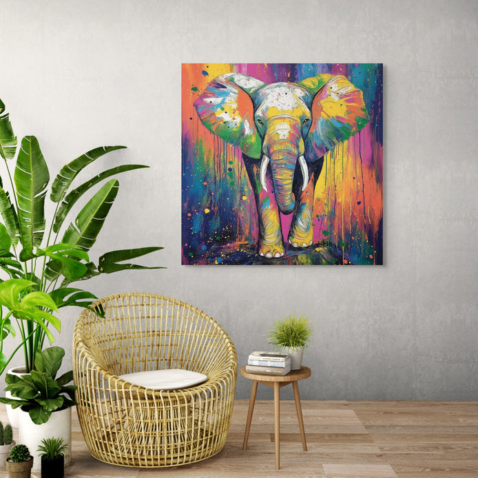 magical-might-of-the-jungle-hand-painted-wall-art-square-room-XL