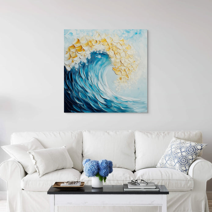 majestic-blue-wave-hand-painted-wall-art-square-room-XL