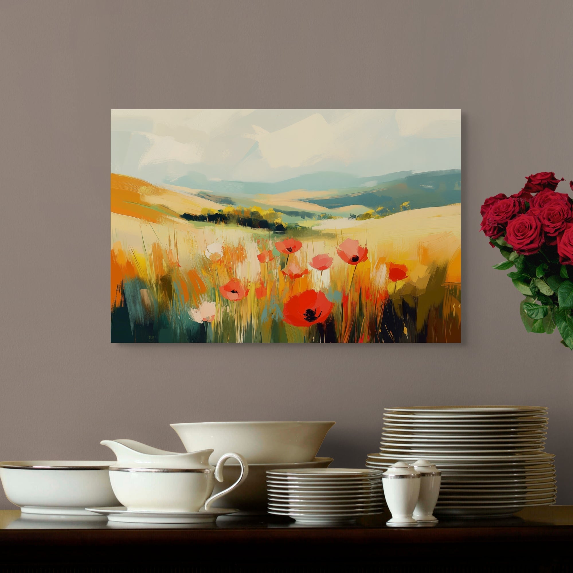 blooming-poppies-hand-painted-wall-art-horizontal-room-S