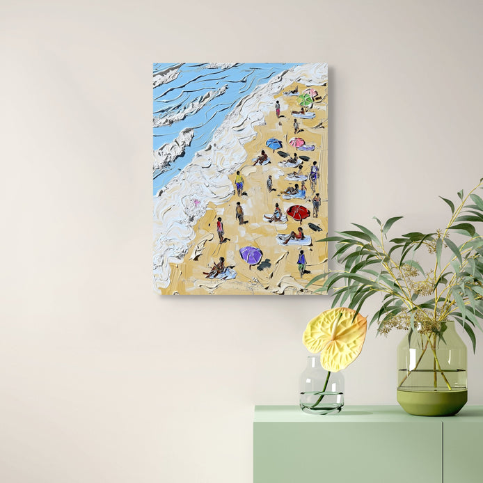 a-day-at-the-beach-hand-painted-wall-art-vertical-room-S