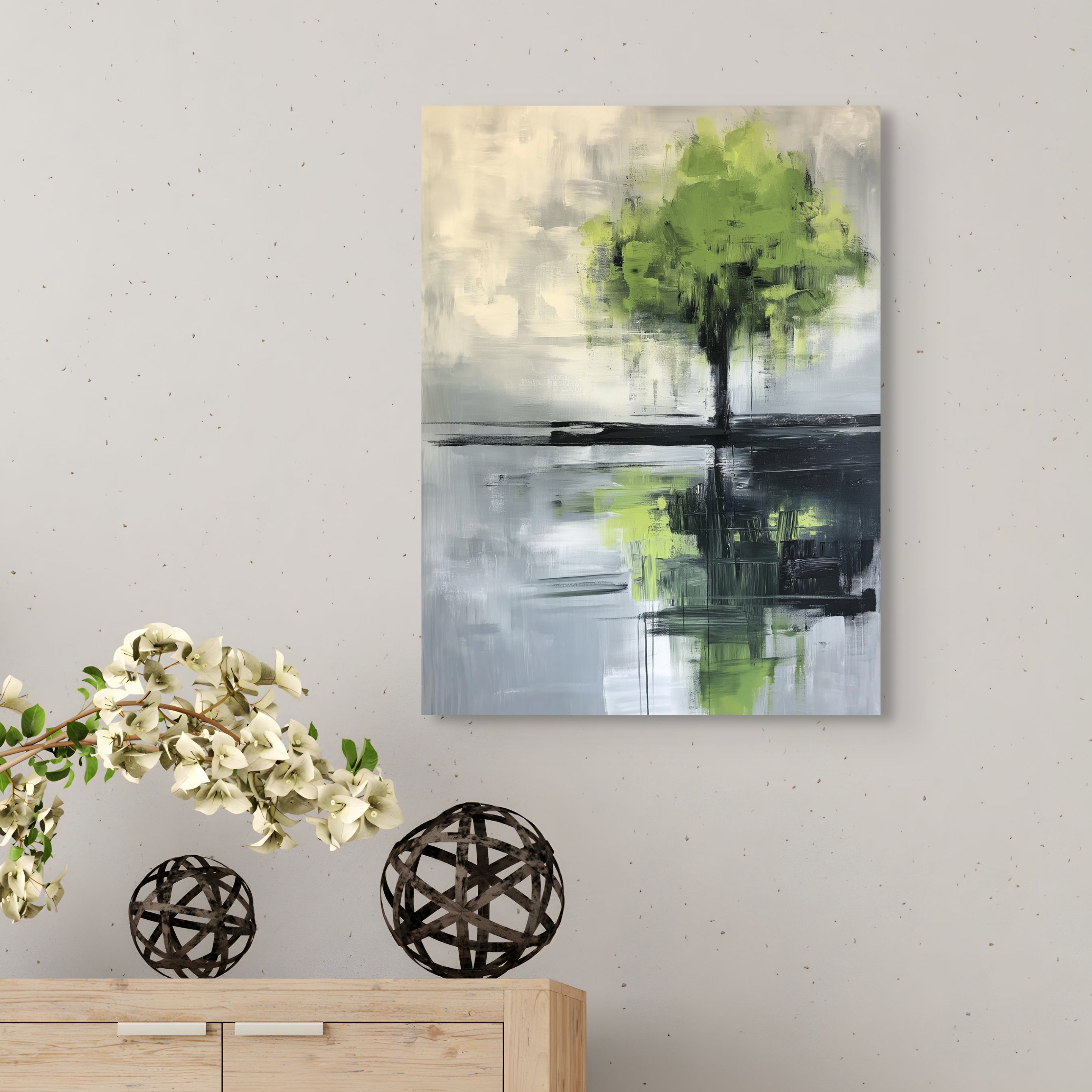 reflections-hand-painted-wall-art-vertical-room-S