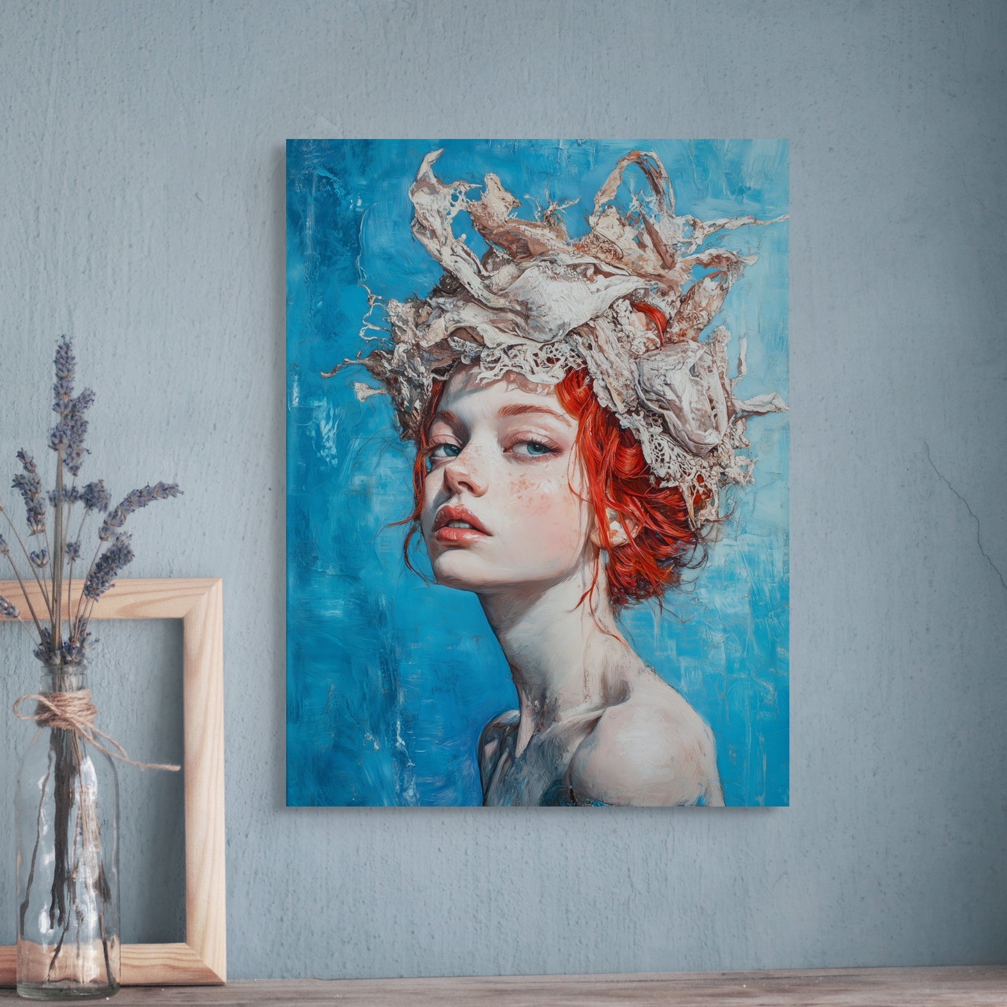 feeling-blue-hand-painted-wall-art-vertical-room-S