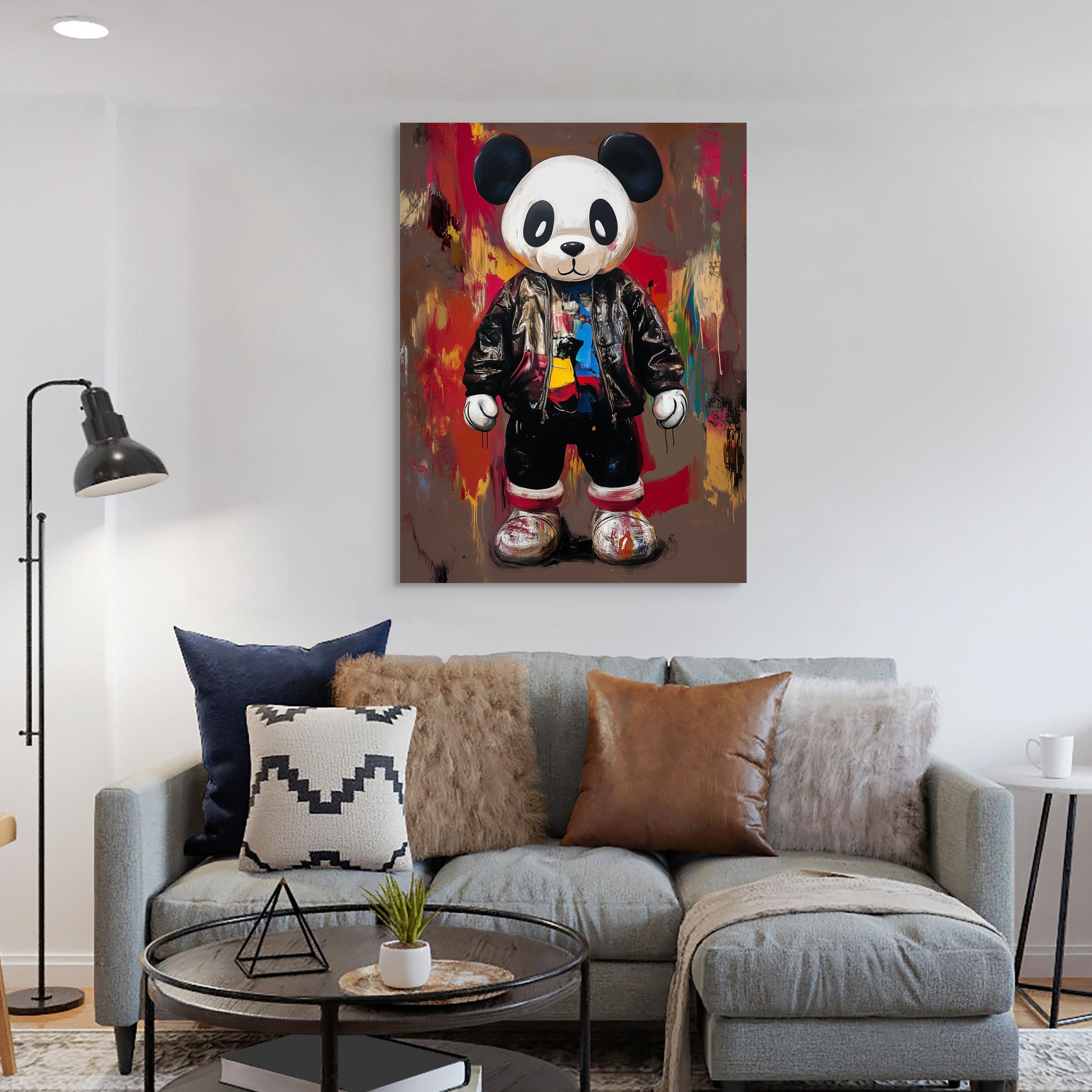 urban-panda-hand-painted-wall-art-vertical-room-L