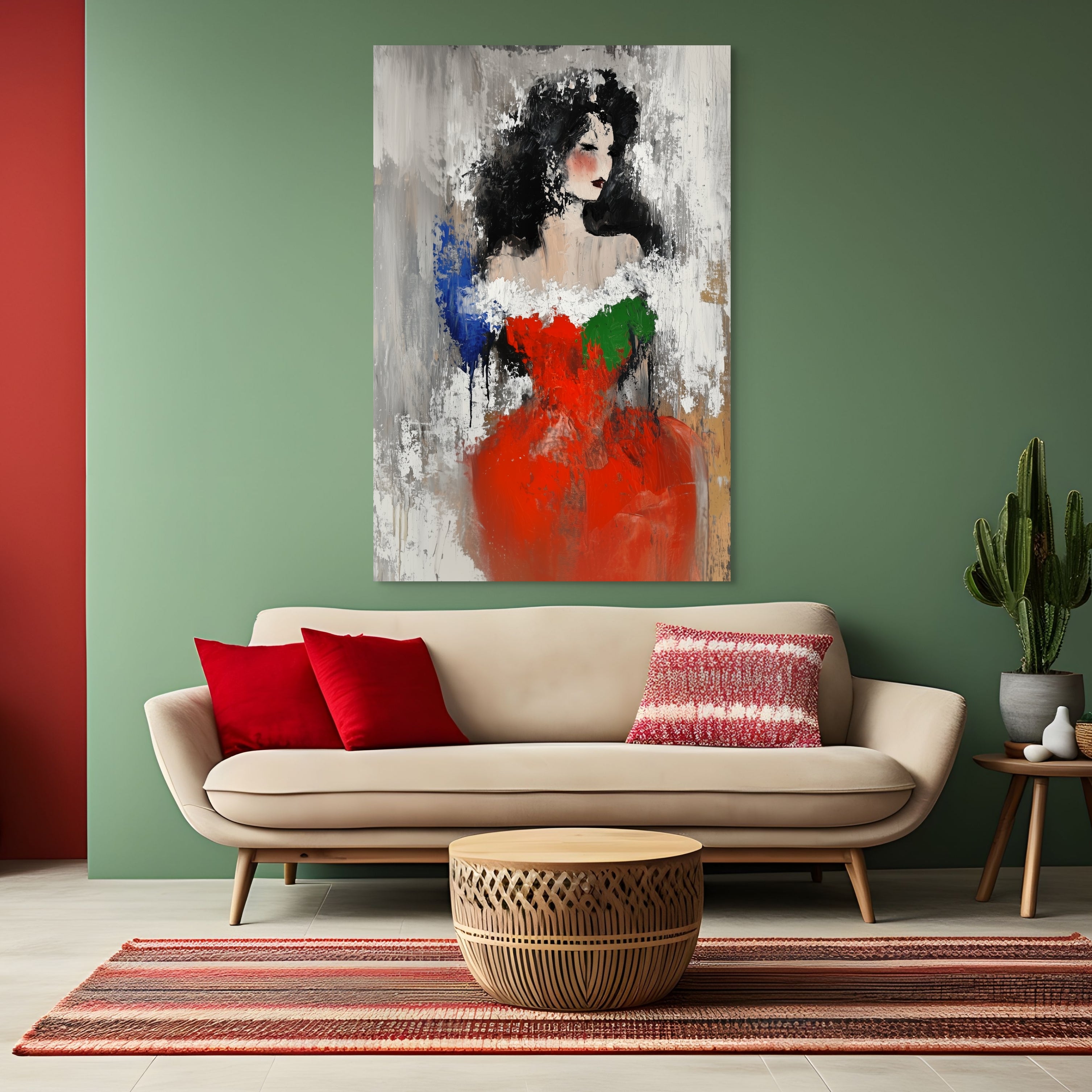 scarlet-elegance-hand-painted-wall-art-vertical-room-L