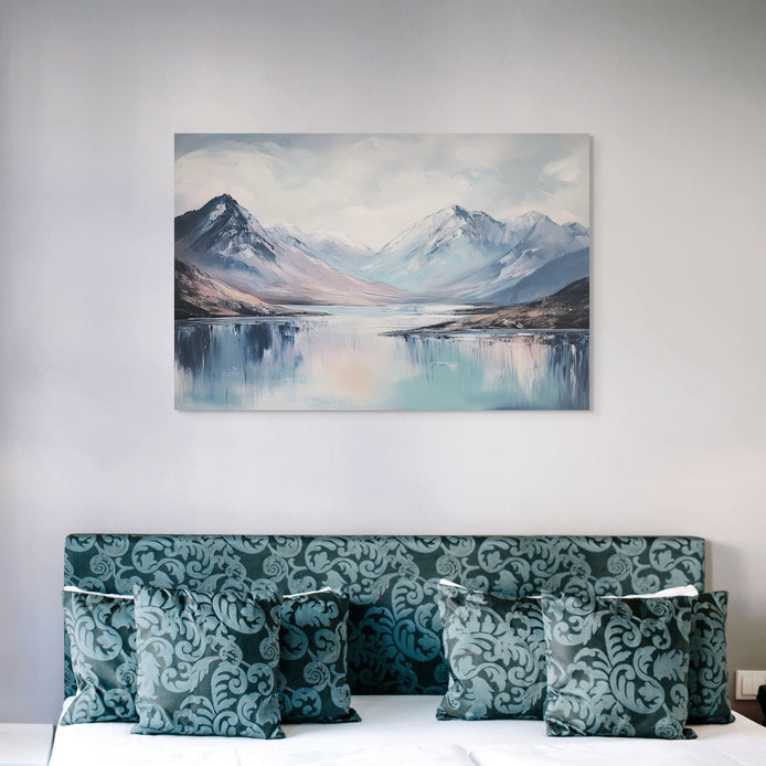 iced-solitude-hand-painted-wall-art-horizontal-room-L