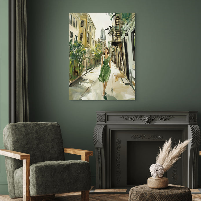 emerald-city-hand-painted-wall-art-vertical-room-L