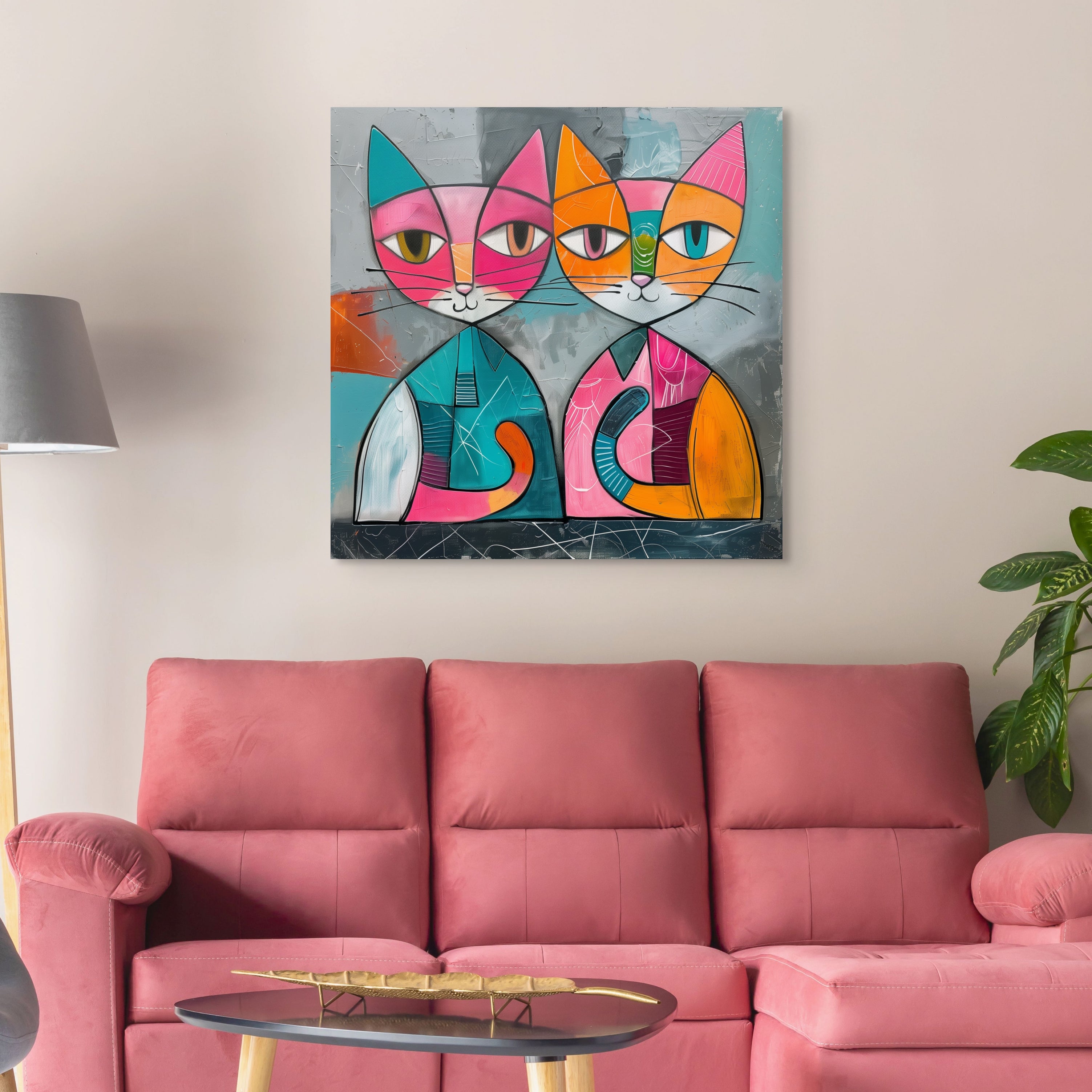 coy-cuties-hand-painted-wall-art-square-room-L